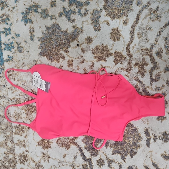 LOFT Tie Waist Swimsuit NWT - Picture 2 of 6